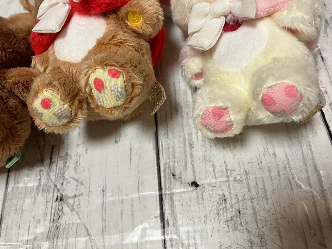 【美品】コリラックマ　ストア限定　ぶらさげぬいぐるみ　苺　未使用品　3個