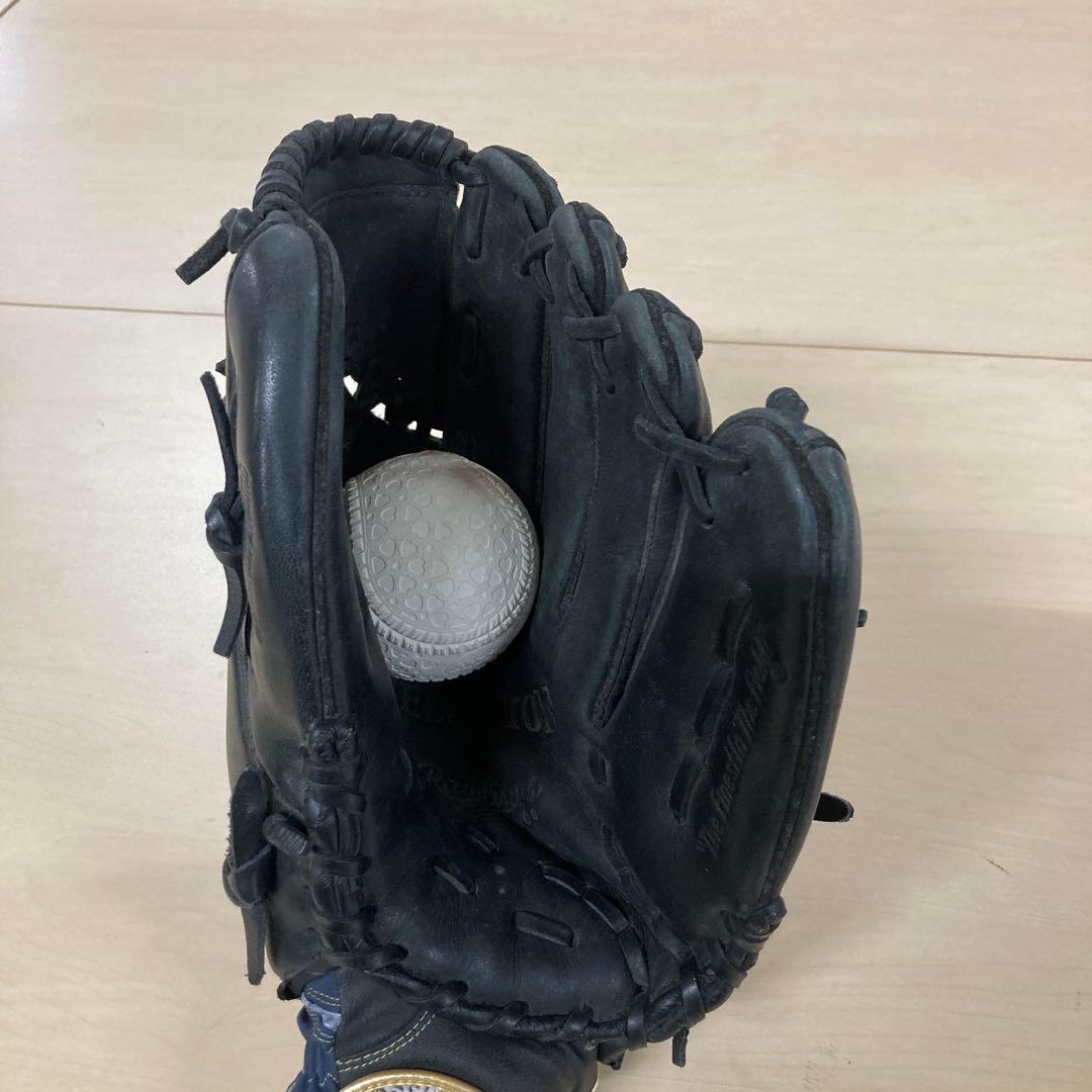 Rawlings 投手用 ブラック 硬式用