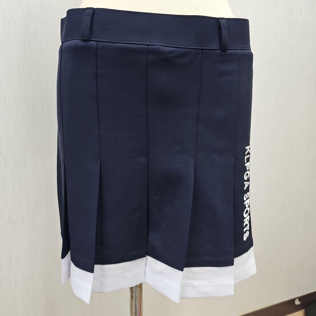 KLPGA SPORTS ネイビー プリーツスカート