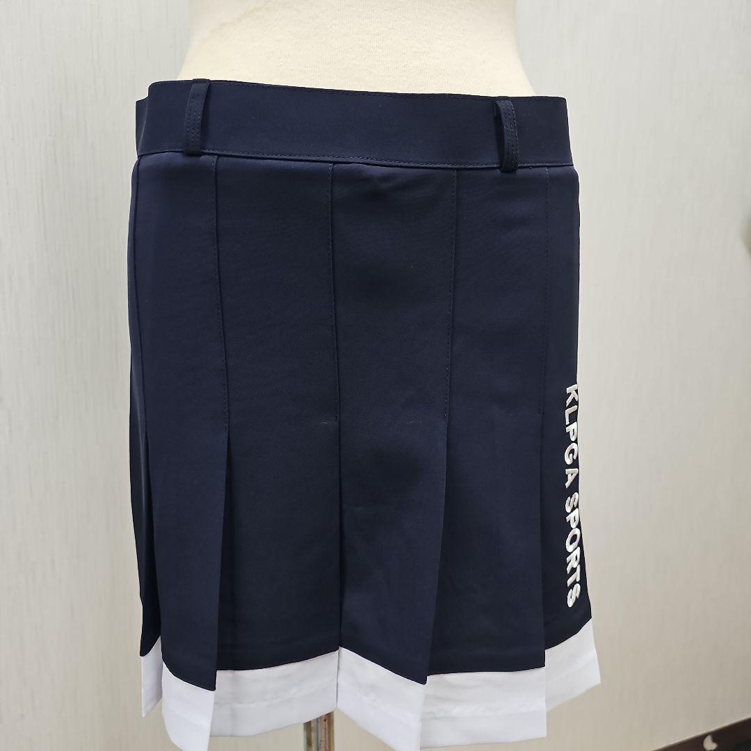 KLPGA SPORTS ネイビー プリーツスカート