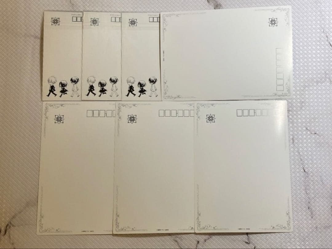 ヴァンパイア騎士 原画展 ポストカード ポスターカード 7枚セット 枢 優姫 零