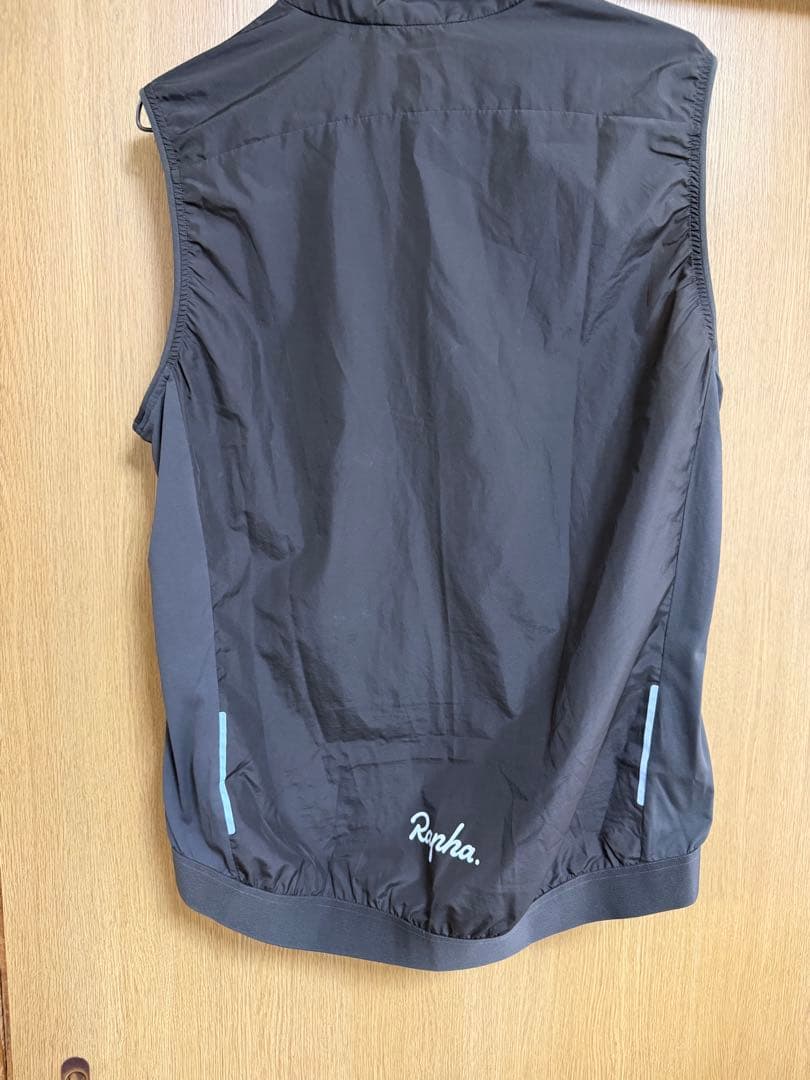 Rapha ジレ Deep Coffee｜ Lサイズ｜ポケット収納｜ダブルジップ