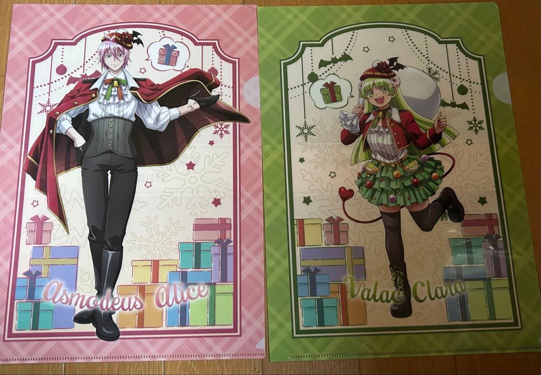 魔入りました！入間くんクリスマスverクリアファイル6枚組　入間カルエゴオペラ他