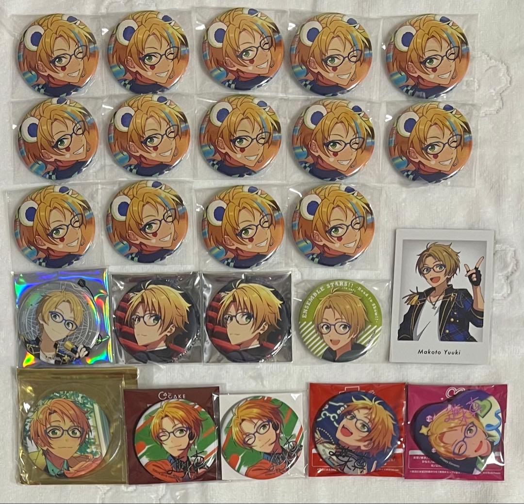 あんスタ 遊木真 缶バッジ グッズ 10周年 特典ぱしゃっつ まとめ売り