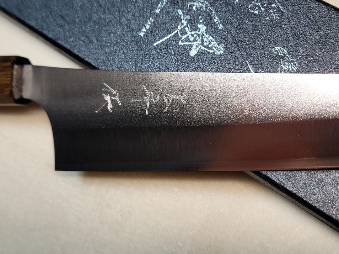 黒崎優　新月光　VGxeos 牛刀　210mm