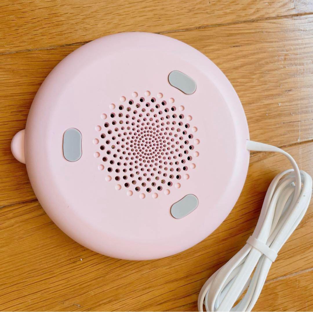 送料無料　マグカップヒーター スマートホーム USB ピンク　卓上ヒーター