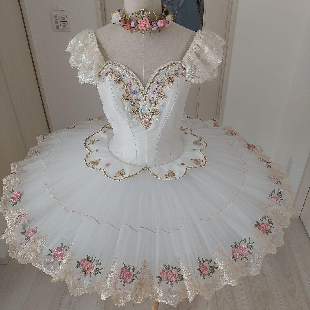 バレエ衣装 チュチュ 頭飾り２点付き♡