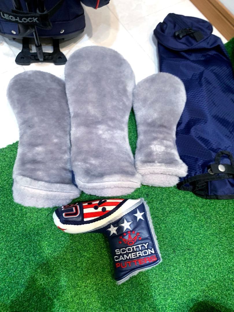 ほぼ未使用　スコッティキャメロン　ライダーカップ　キャディバッグ　ヘッドカバー