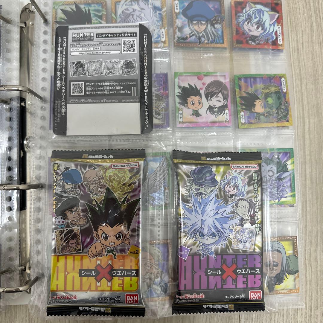 ハンターハンター　ウエハース　シール　にふぉるめ