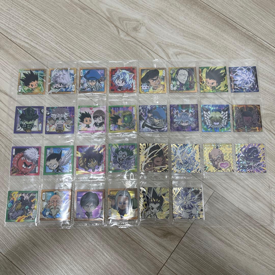 ハンターハンター　ウエハース　シール　にふぉるめ
