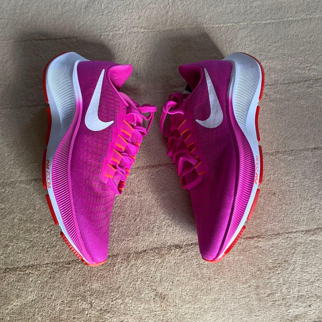 ナイキNikeエアズームペガサス37 サイズ23cm ピンク ランニングシューズ