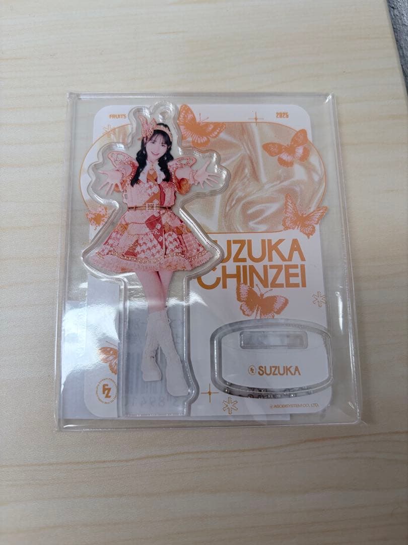 バラ売り可　FRUITS ZIPPER 鎮西寿々歌　アクリルスタンド 6個セット