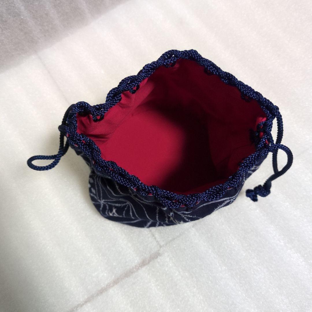 【川連漆器】二段丸重箱（袋付き）