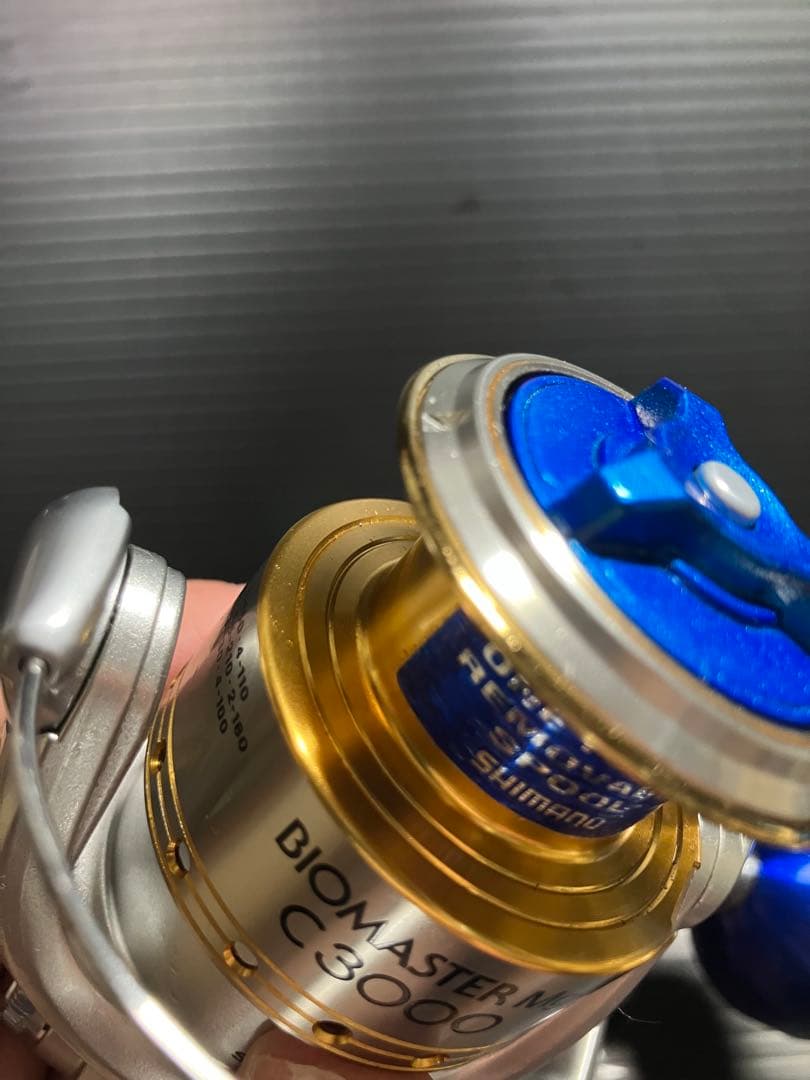 く*ら様 SHIMANO BIOMASTER Mg C3000 夢屋ノブ付き　再