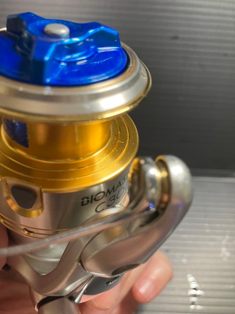 く*ら様 SHIMANO BIOMASTER Mg C3000 夢屋ノブ付き　再