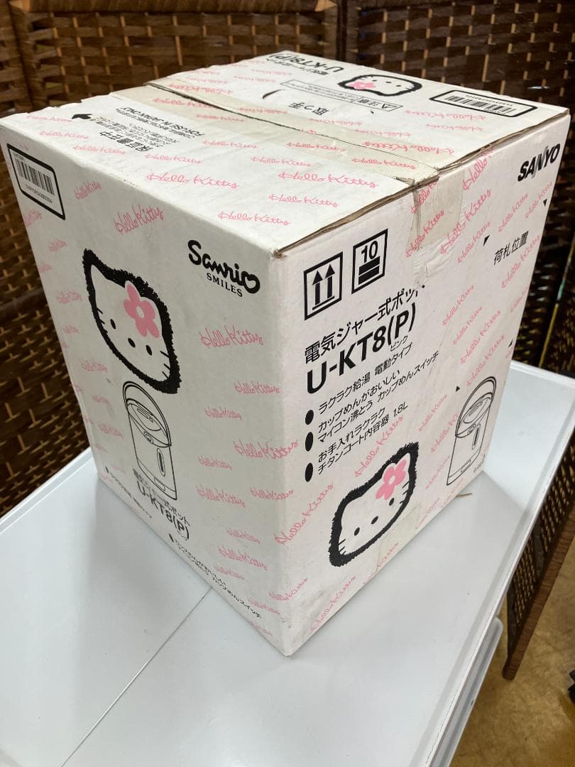 ハローキティ 電気ジャー式ポット U-KT8(P)