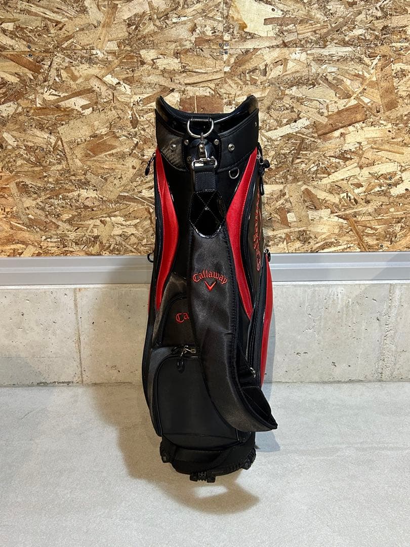 Callaway キャディバッグ 人気の黒赤　軽量モデル