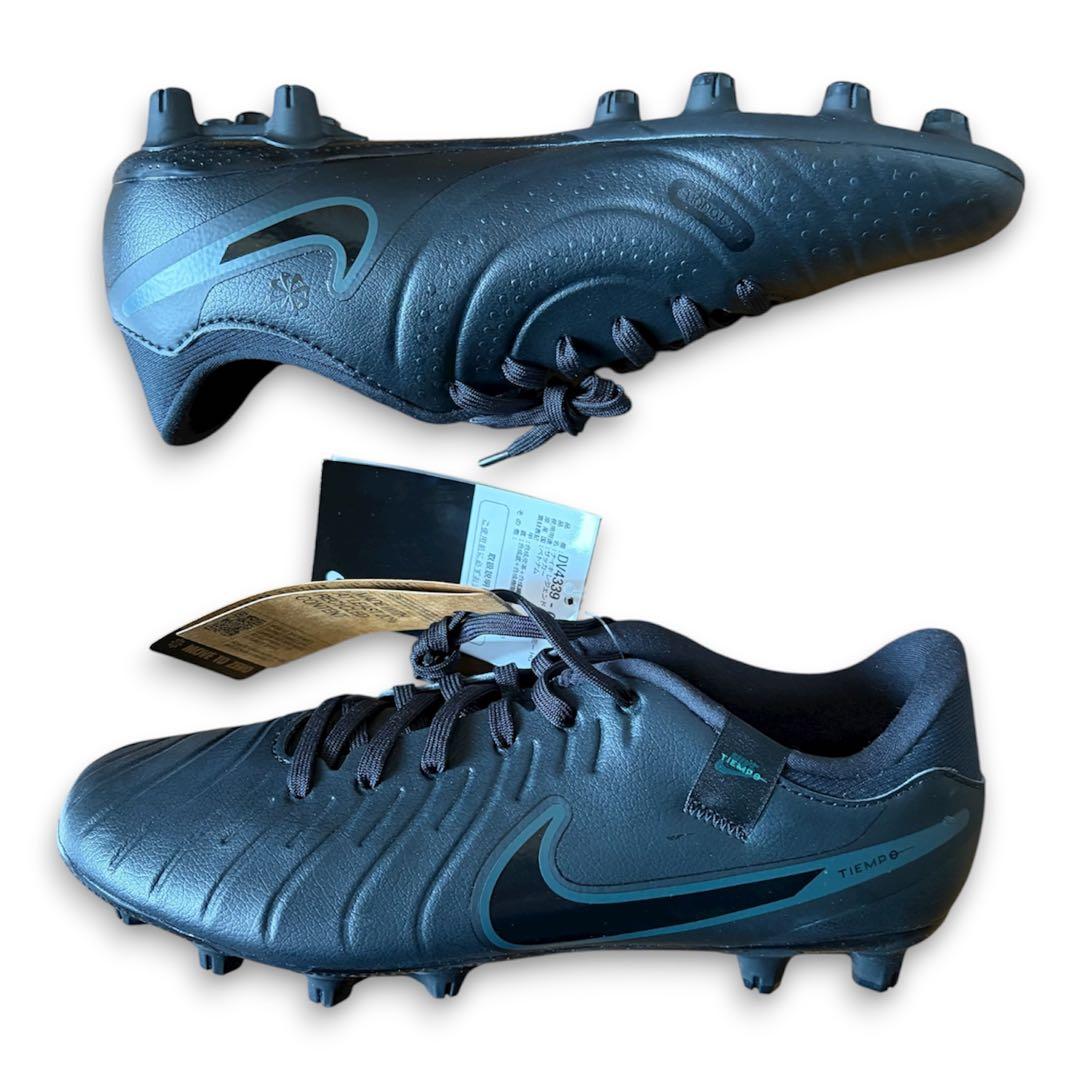 【未使用 タグ付き✨NIKE✨25cm】サッカー スパイク ティエンポ ブラック