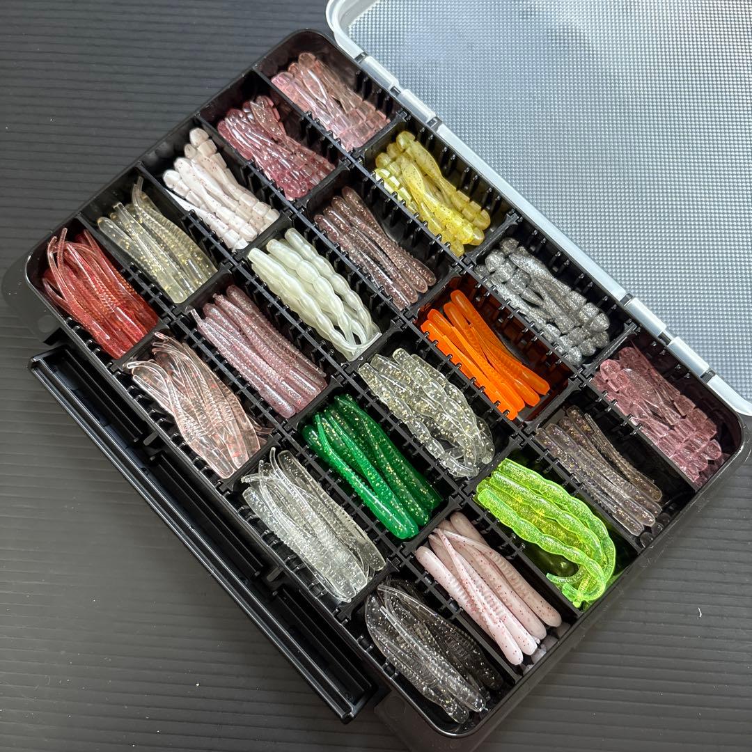 サーティーフォー ワーム＋ケースセット アジング メバリング 34