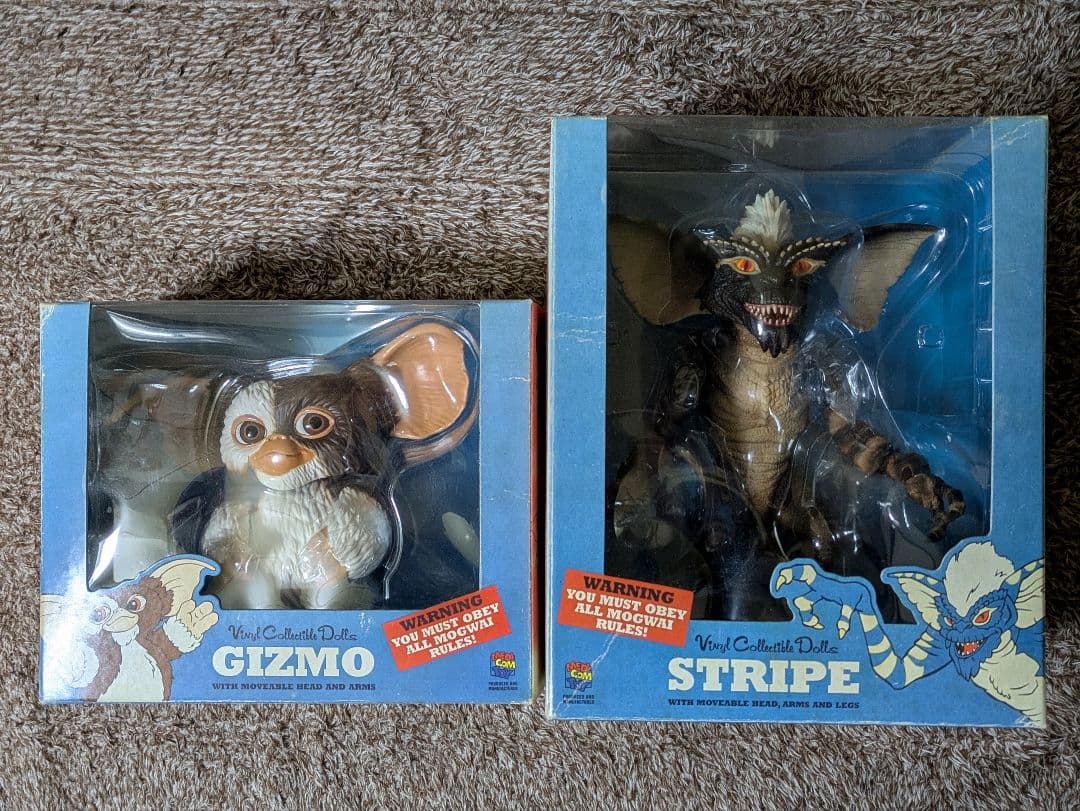 Gremlins Gizmo & Stripe フィギュアセット