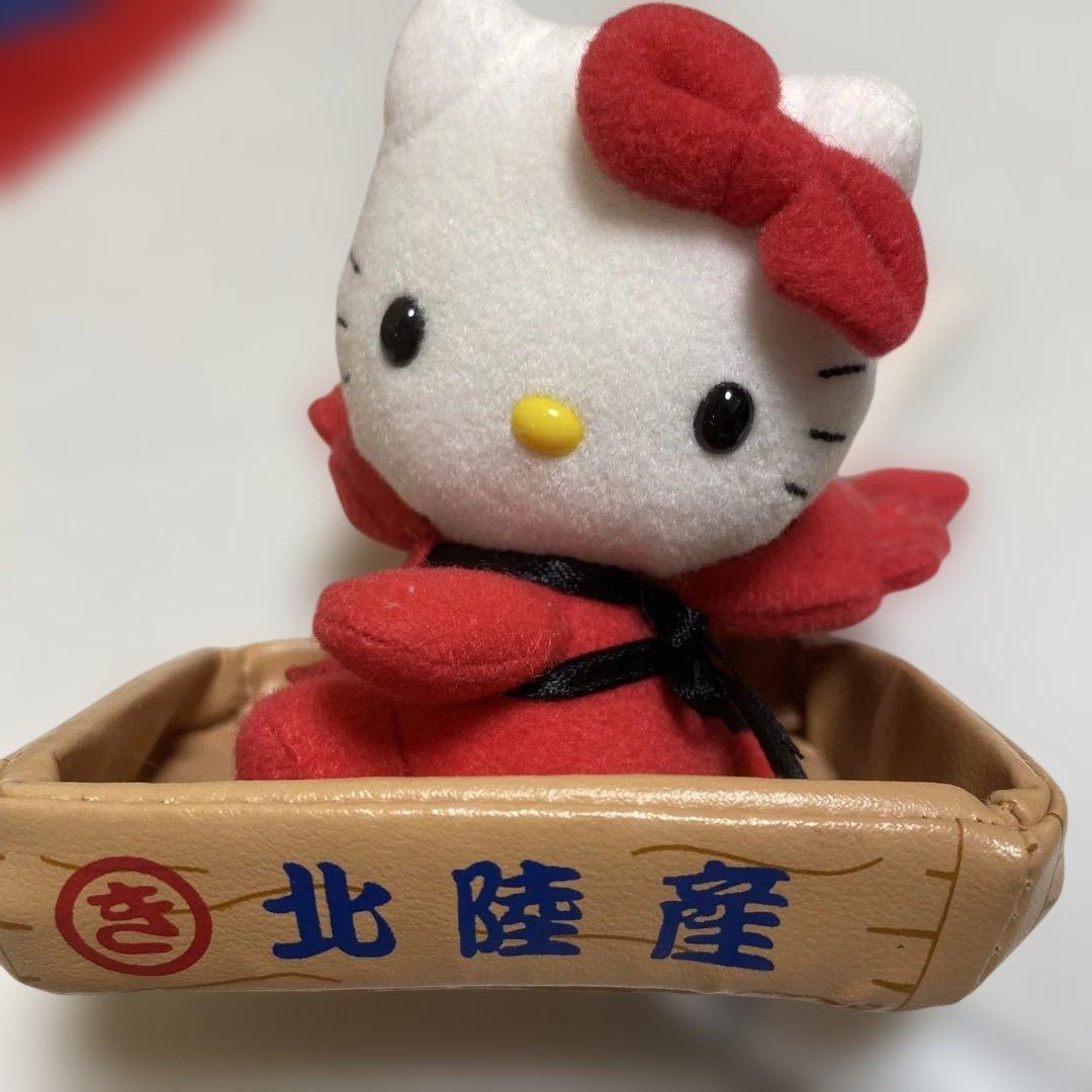 ご当地キティ　北陸　かに　ハローキティ キーホルダー ぬいぐるみ サンリオ 人形