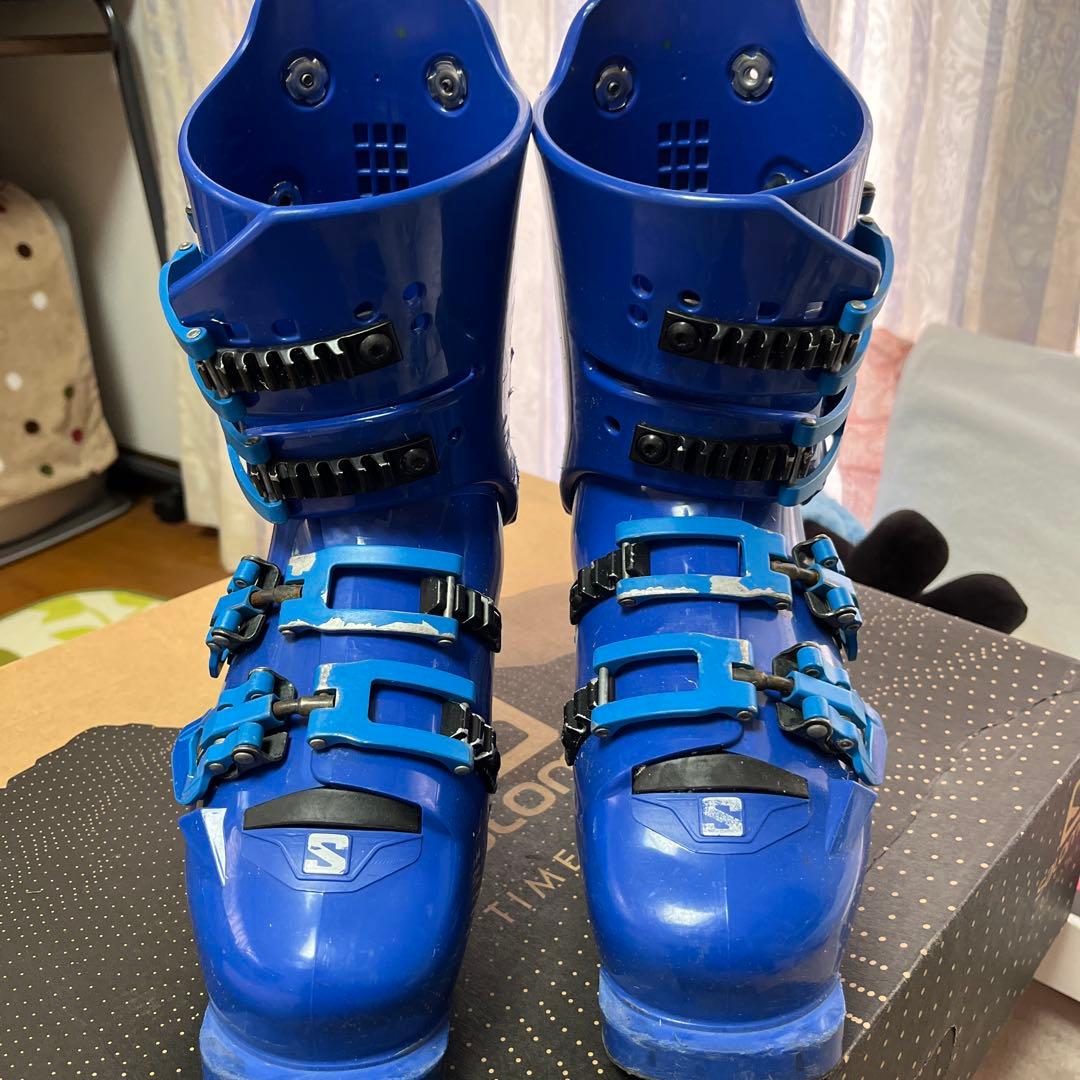 SALOMON 130 WC ブーツ 23/23.5cm 青