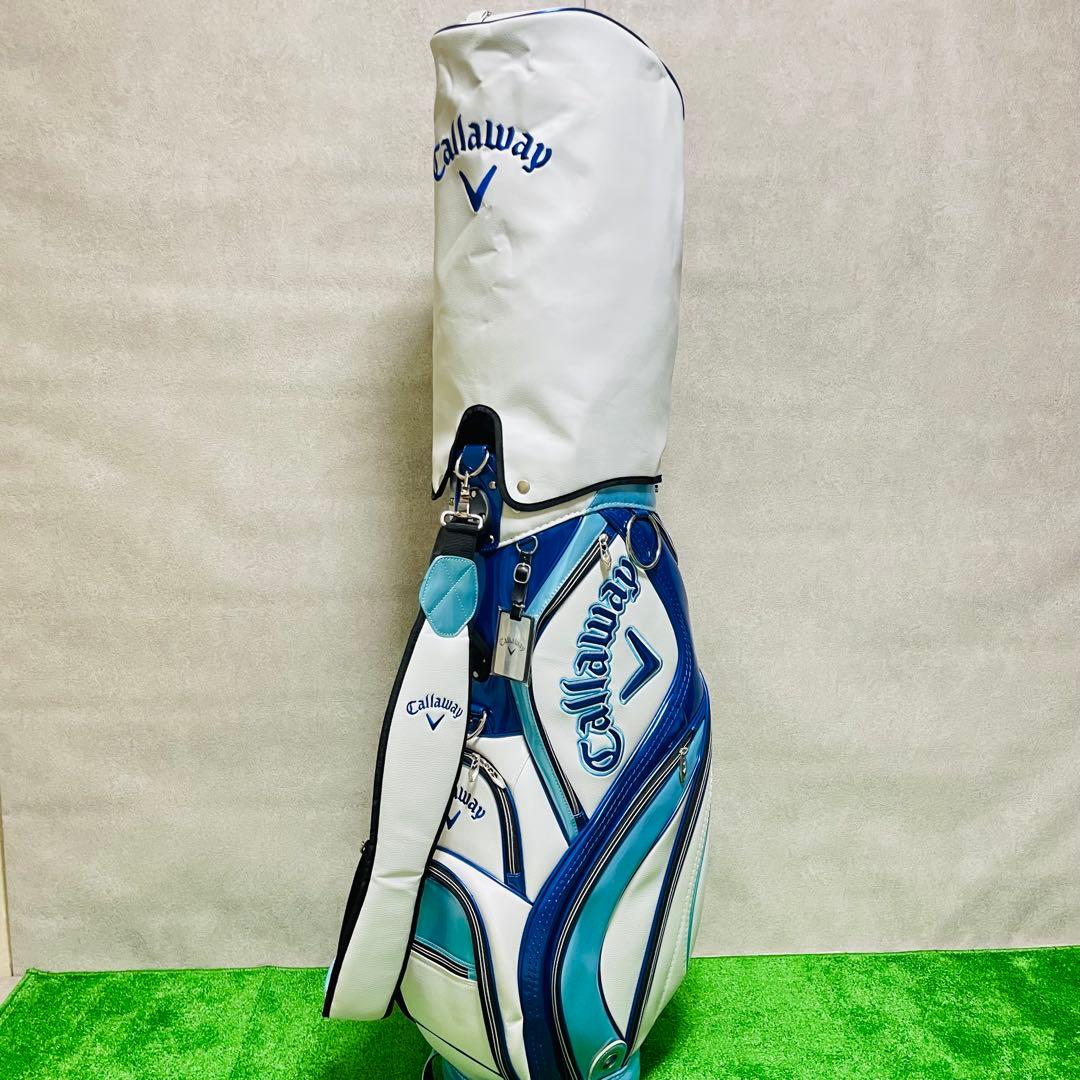 極美品　Callaway キャロウェイ　キャディバッグ ゴルフバッグ　エナメル