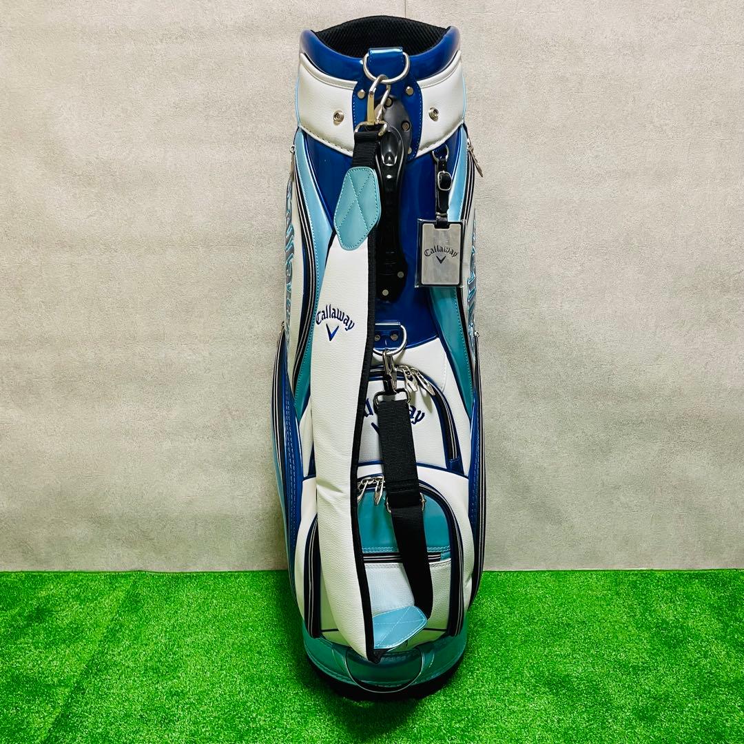 極美品　Callaway キャロウェイ　キャディバッグ ゴルフバッグ　エナメル