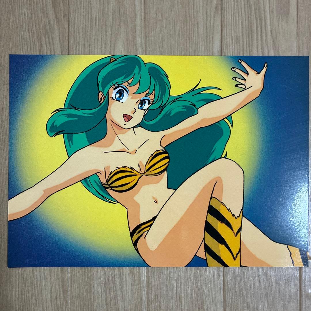 当時物・極美品】うる星やつら A4大判シール1シート（20枚）高橋留美子