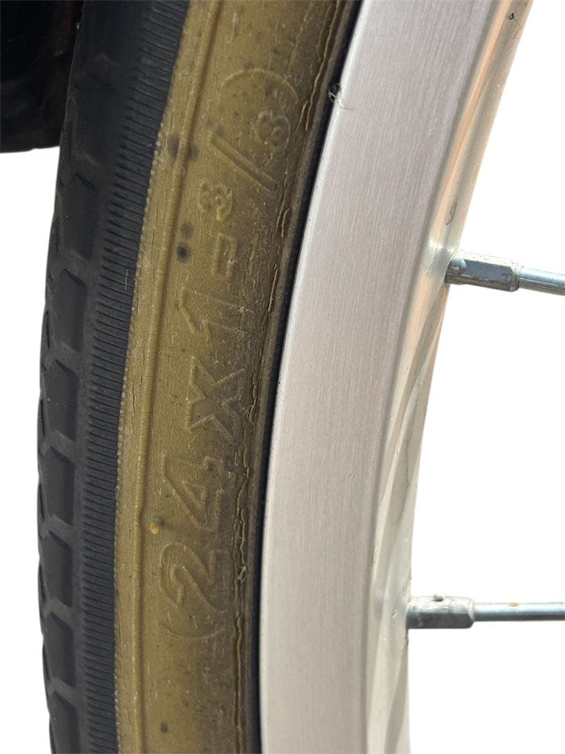 【引き取り限定】Premium Vivace 24インチ シティサイクル前カゴ付