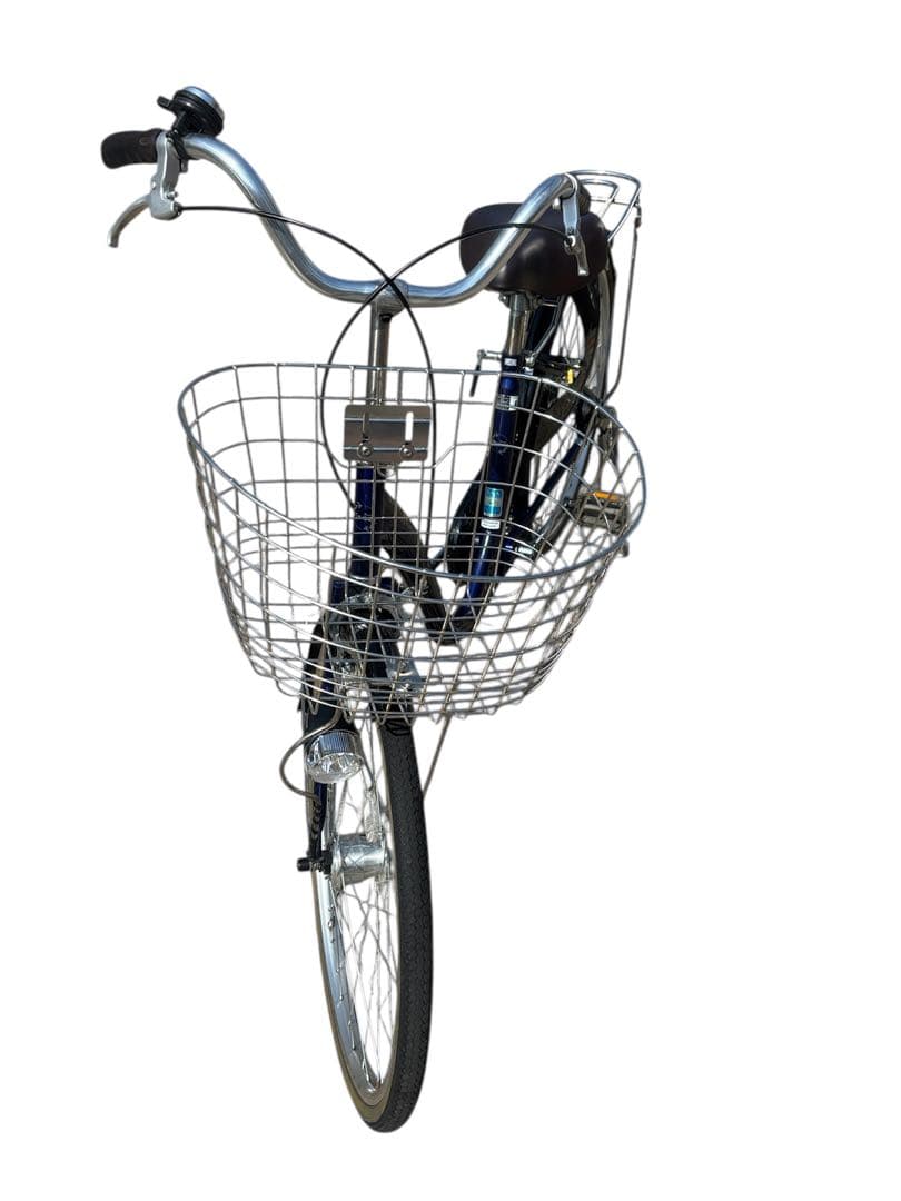 【引き取り限定】Premium Vivace 24インチ シティサイクル前カゴ付