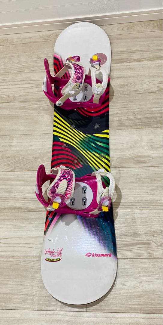スノーボード 板　ビンディングセット　kissmark キッズ　110cm