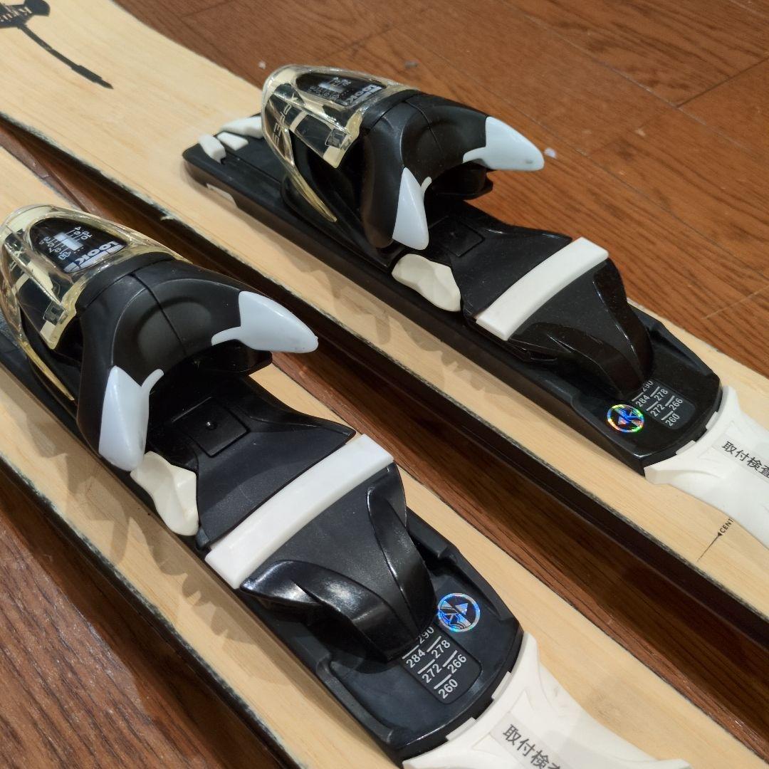 ZUMA 99cm ツインチップ ショートスキー Kru:z 竹