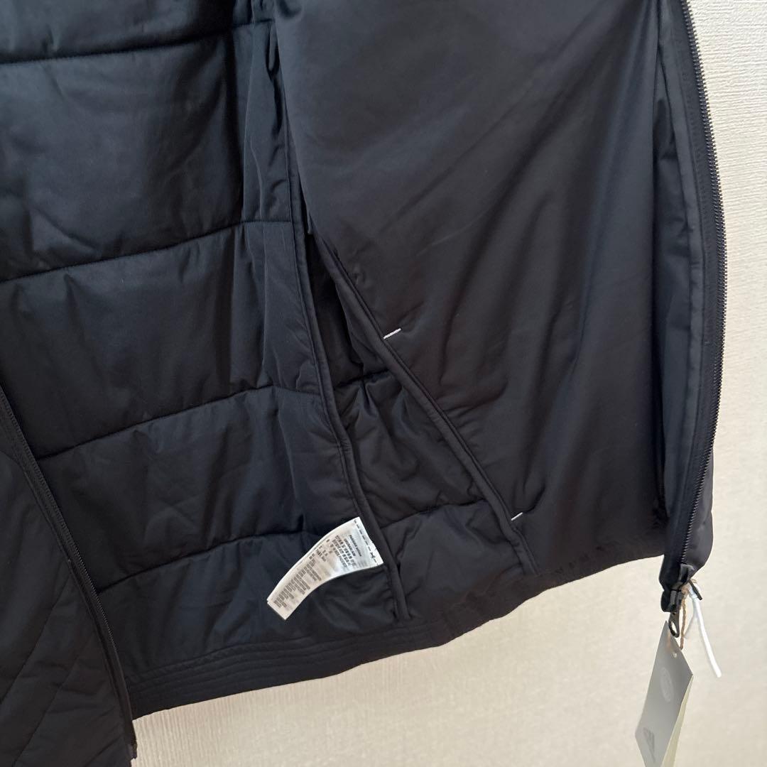 adidas 中綿入りジャケット 黒 レディースL