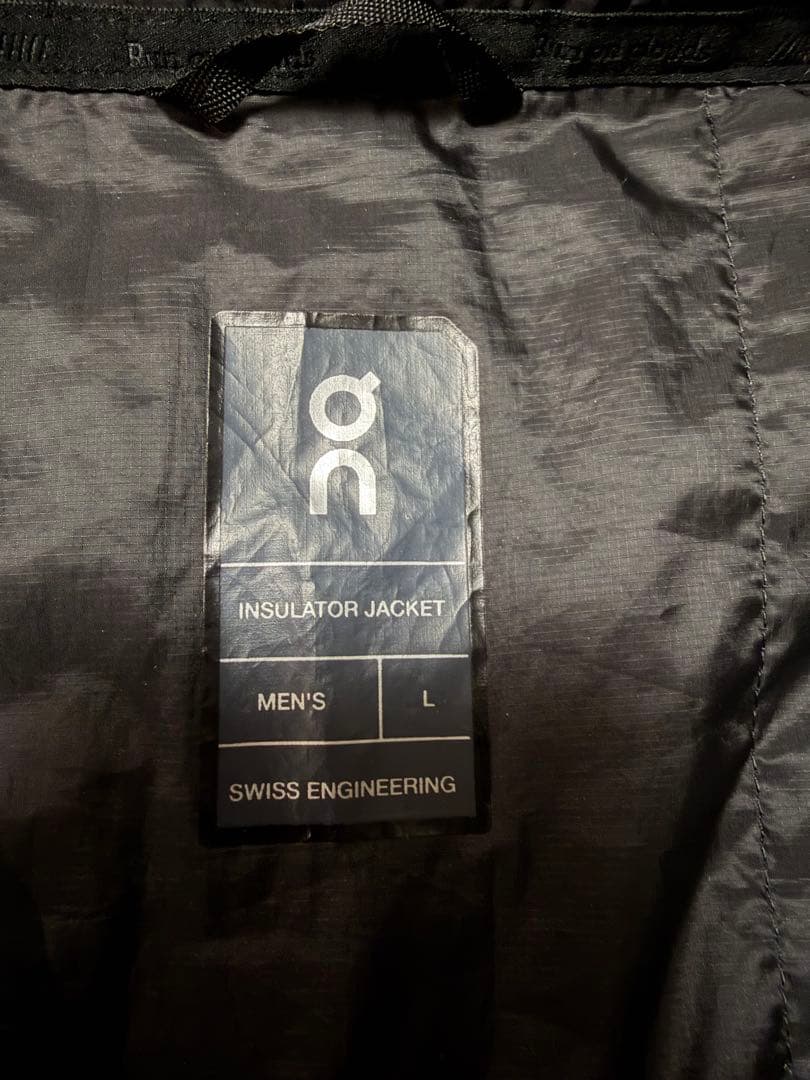 On メンズL フード付き　ジャケット　中古