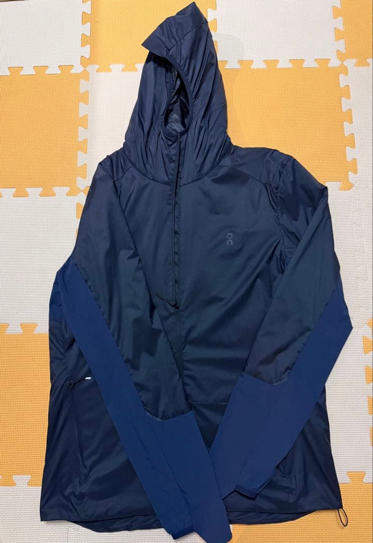 On メンズL フード付き　ジャケット　中古