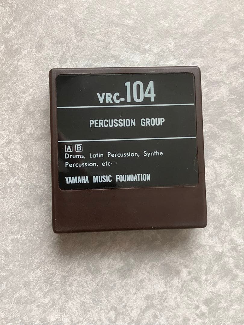 Yamaha DX7 データカートリッジ VRC-104
