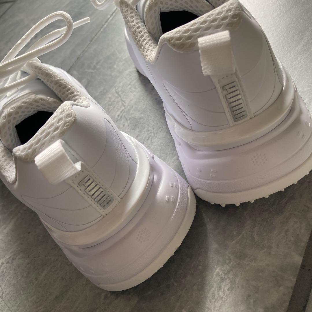 PUMA ゴルフシューズ　白　25.5 新品