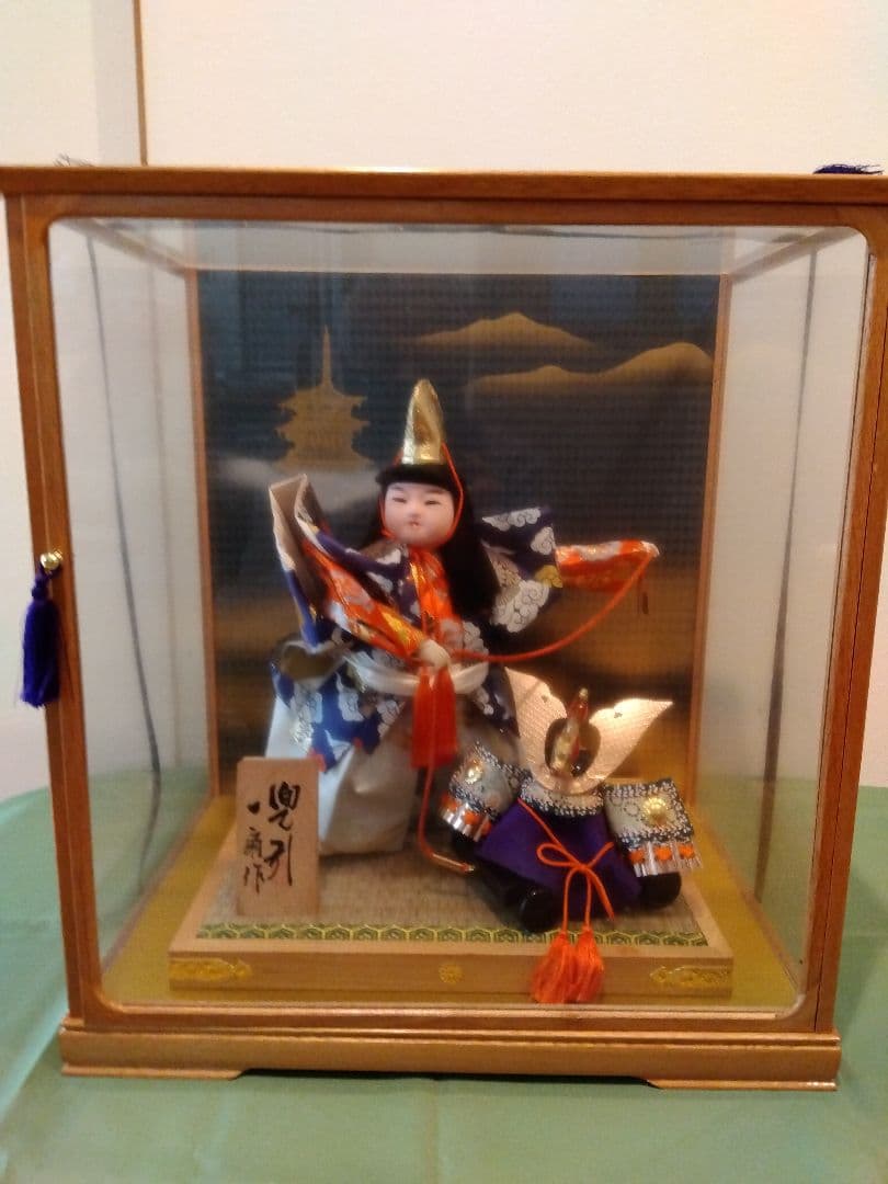 一扇 作 五月人形「兜引」