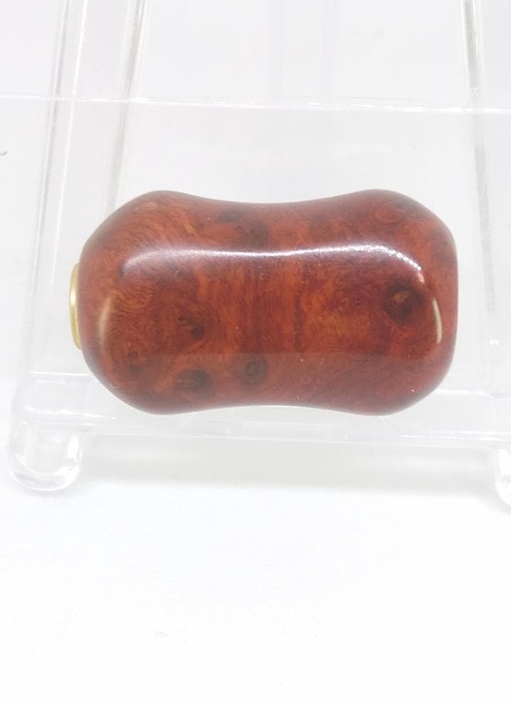 未使用　シマノ 夢屋 花梨 ハンドルノブ 　パドル型 アングロ　カスケット