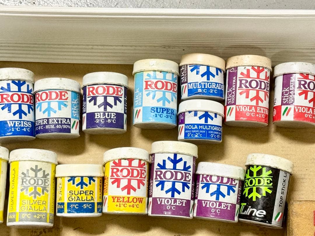 RODE & SWIX キックワックスセット 21個