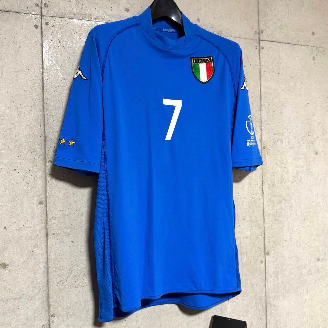 【新品/タグ付き】2002日韓W杯 イタリア代表 ♯7 デルピエロ【Lサイズ】