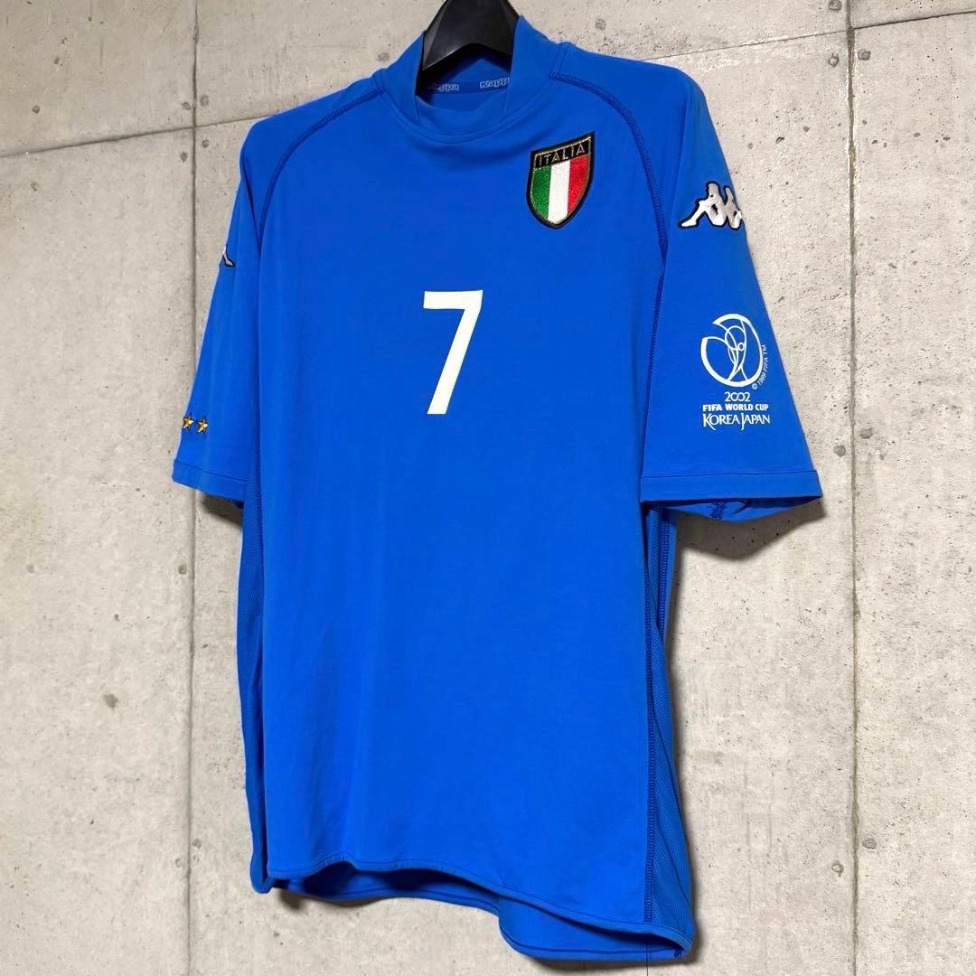 【新品/タグ付き】2002日韓W杯 イタリア代表 ♯7 デルピエロ【Lサイズ】