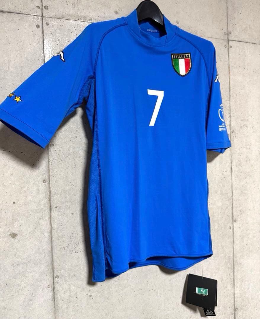 【新品/タグ付き】2002日韓W杯 イタリア代表 ♯7 デルピエロ【Lサイズ】