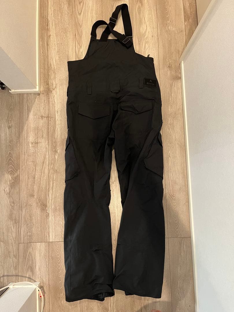 BURTON ゴアテックス　ブラックオーバーオール スノーボード用