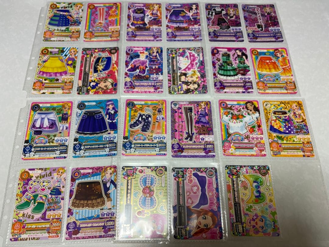 アイカツ オフィシャルバインダー 2016年 大空あかり 氷上スミレ 新条ひなき
