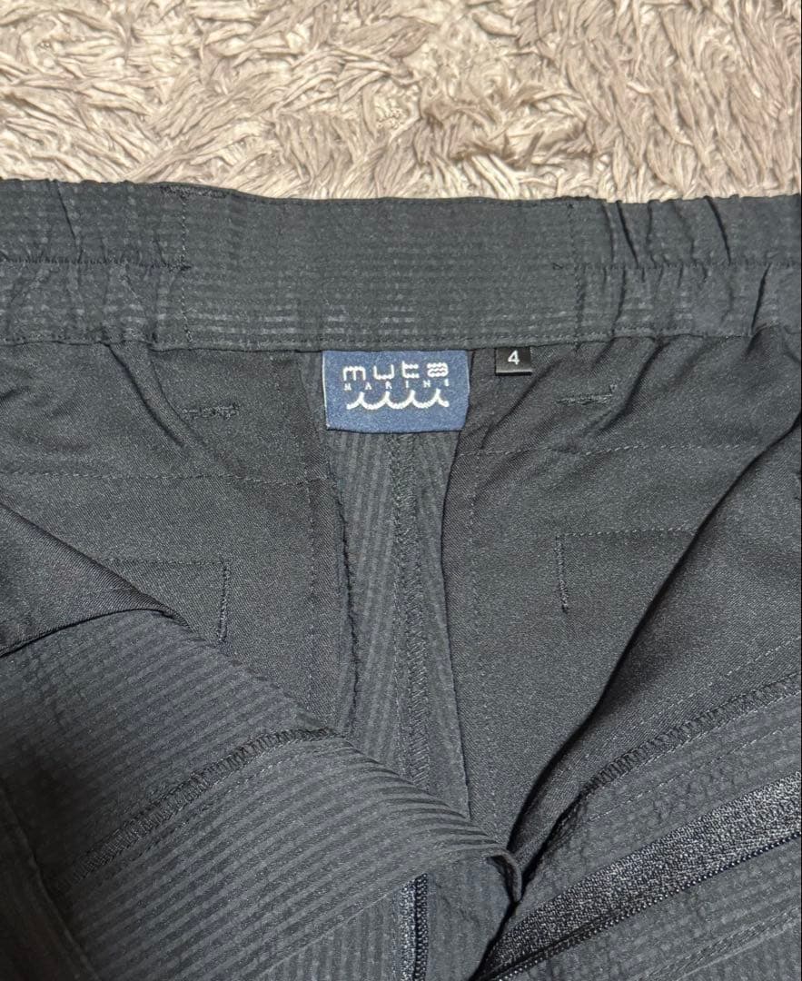 【muta MARINE】COOL MAX®︎ シアサッカー ハーフパンツ