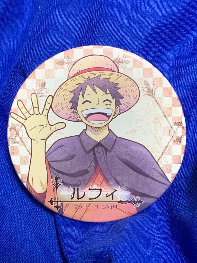 【7種セット】ワンピース東京タワー ルフィ 缶バッジ
