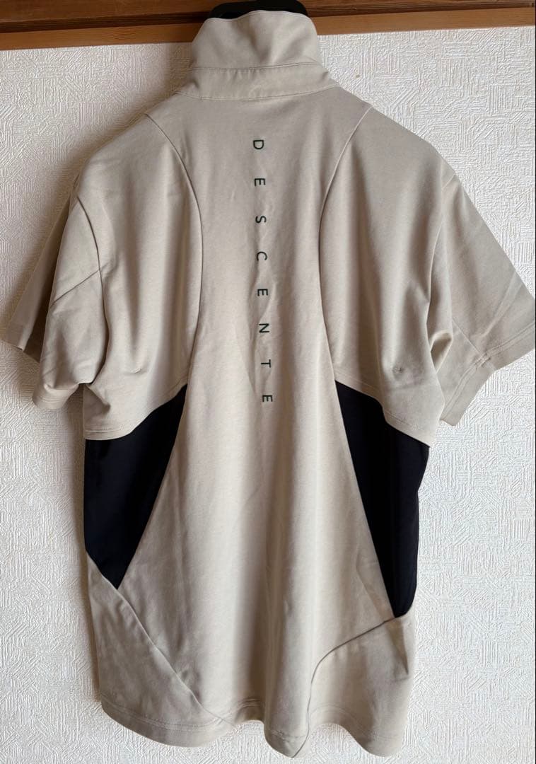 ☆デサントゴルフ DESCENTE GOLF☆メンズ ポロシャツ ベージュ XL