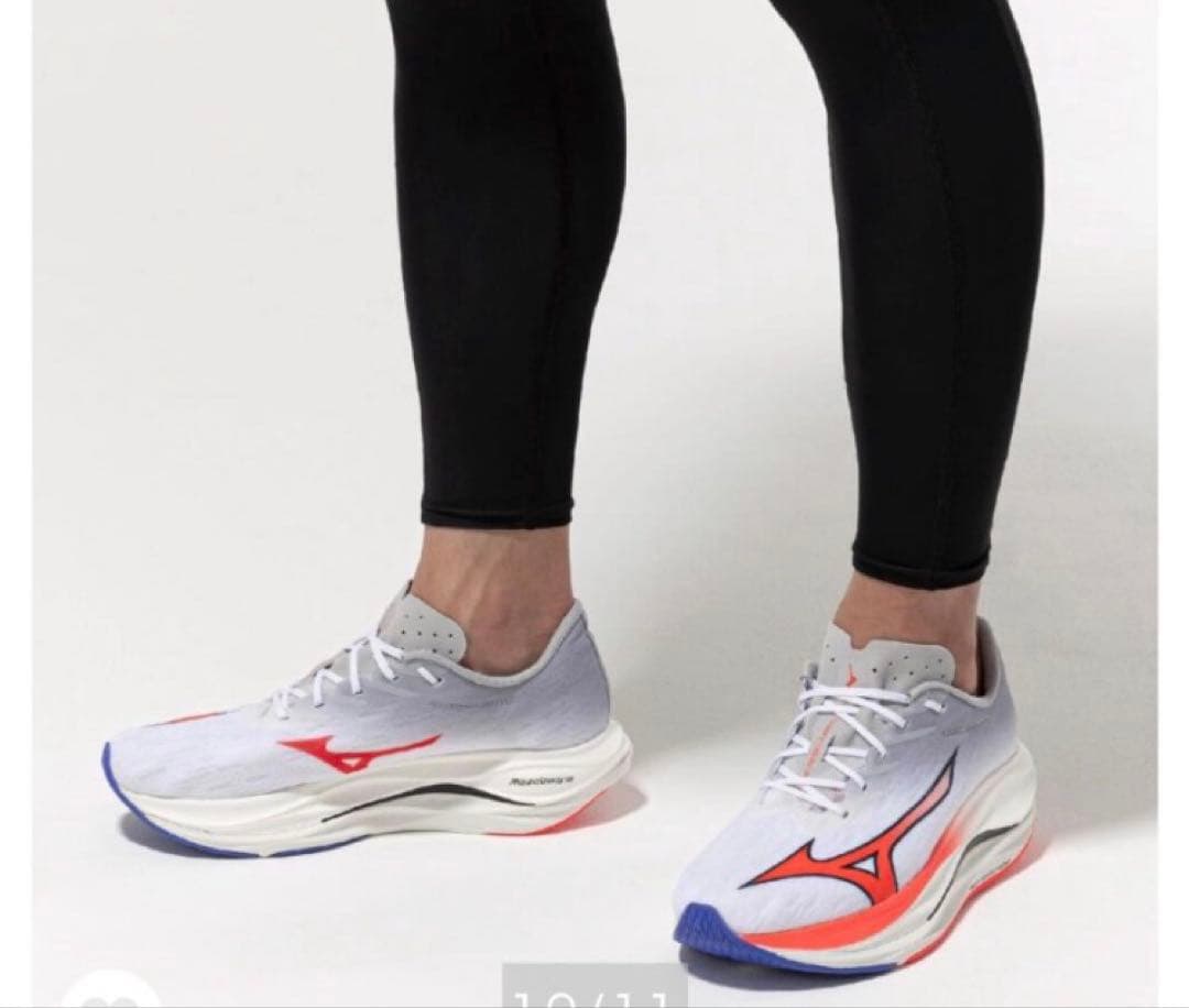 Mizuno ウェーブリベリオンフラッシュ3 ランニングシューズ 27.0